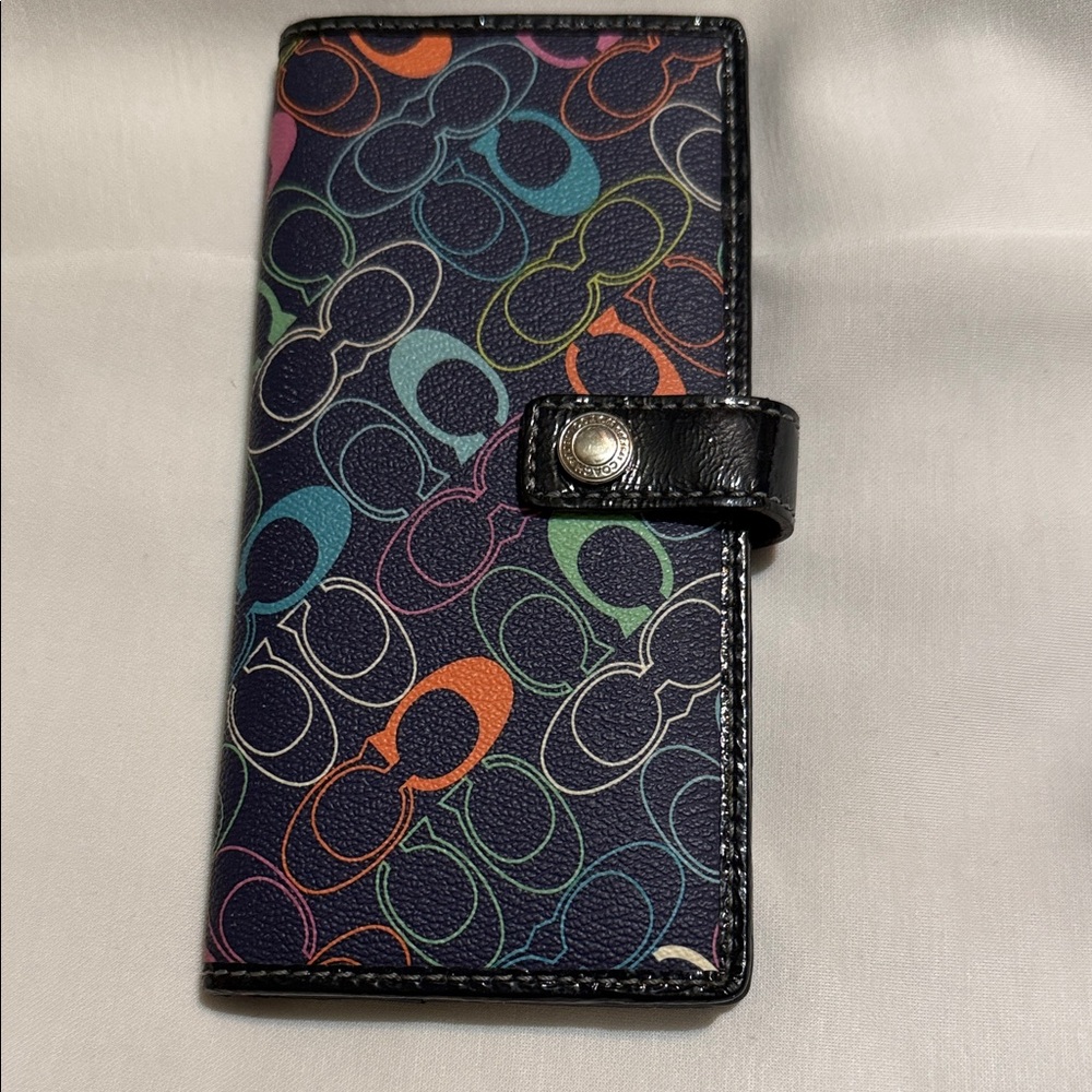 Multicolor Coach Wallet